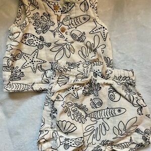 Old Navy Kids Matching Set - Black and White